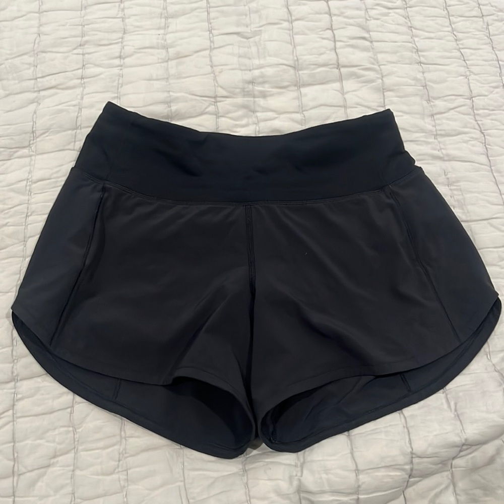 Lululemon Speed Up Shorts Black Size 2 tall